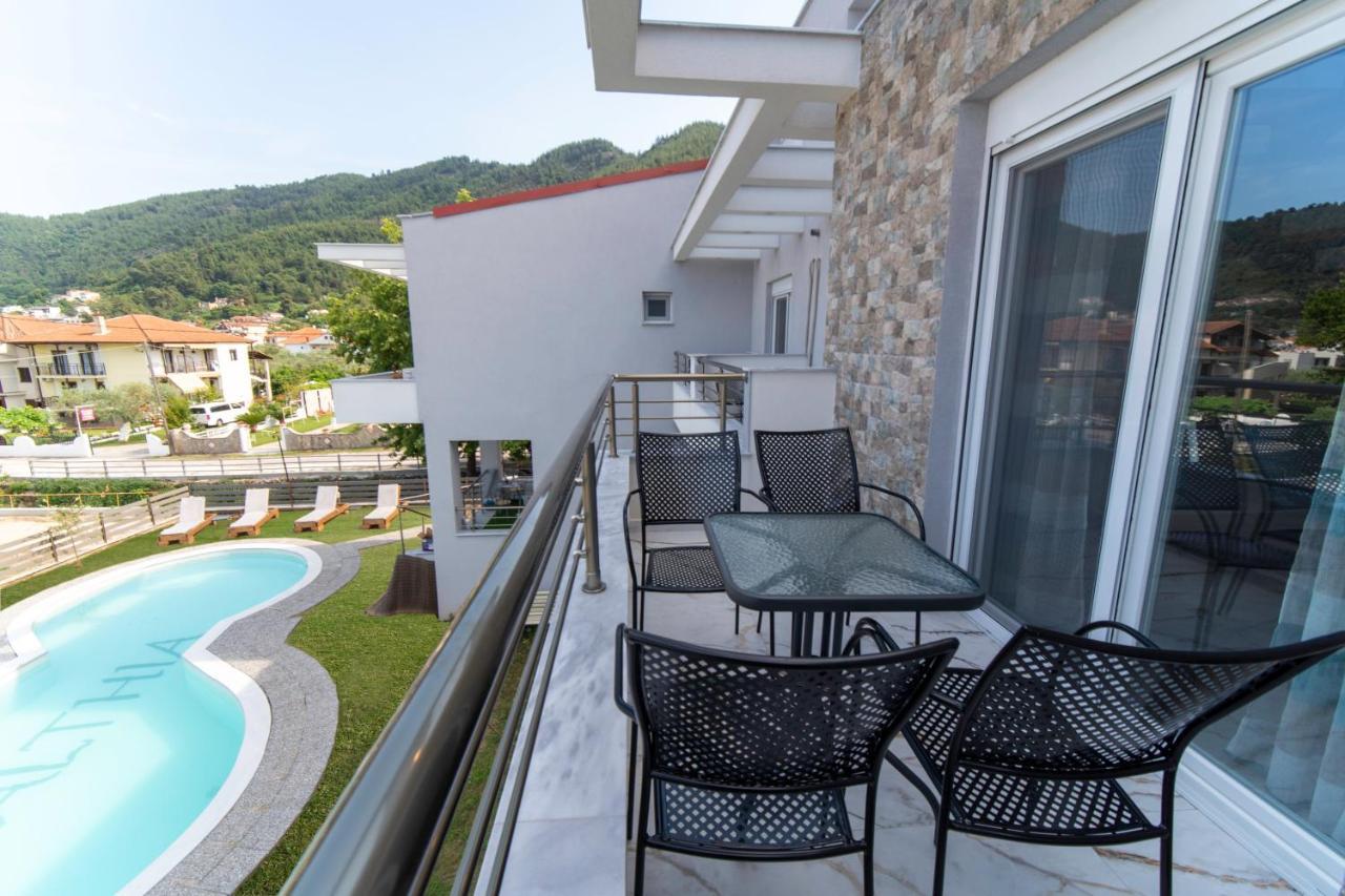 Hotel Amalthia Skala Potamia  Exterior foto