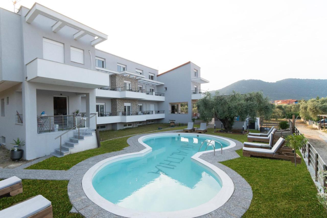 Hotel Amalthia Skala Potamia  Exterior foto